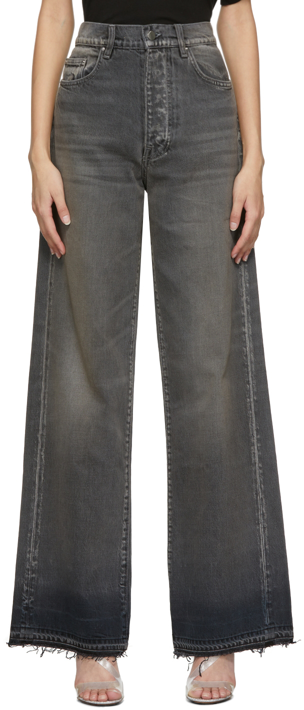 AMIRI Grey Baggy Jeans