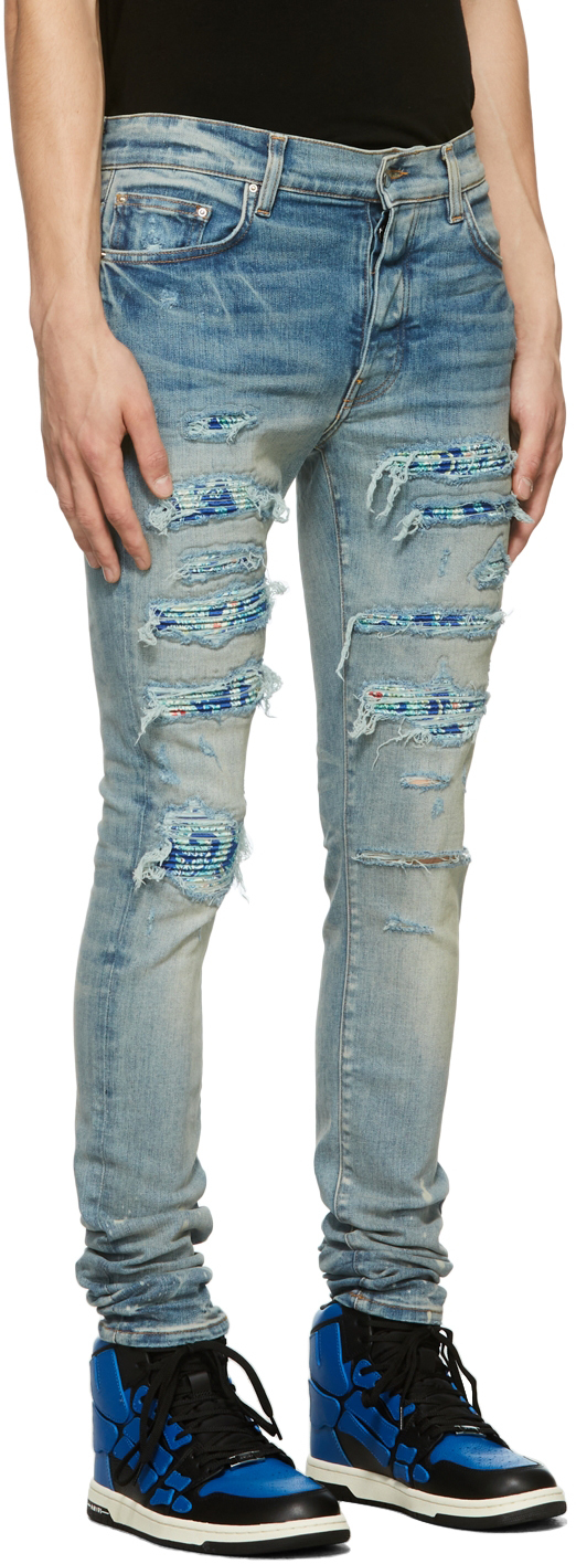 AMIRI Blue PJ Thrasher Jeans | Smart Closet