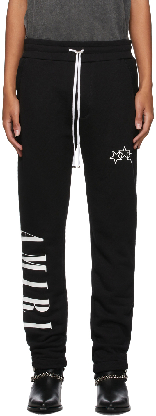 amiri black sweatpants