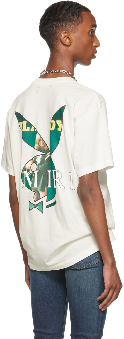 Amiri Rabbit-Print Cotton T-Shirt