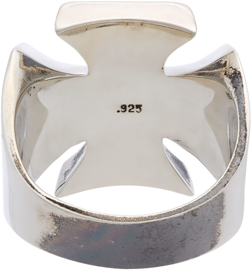 Enfants Riches Déprimés Silver Cross Ring | Smart Closet