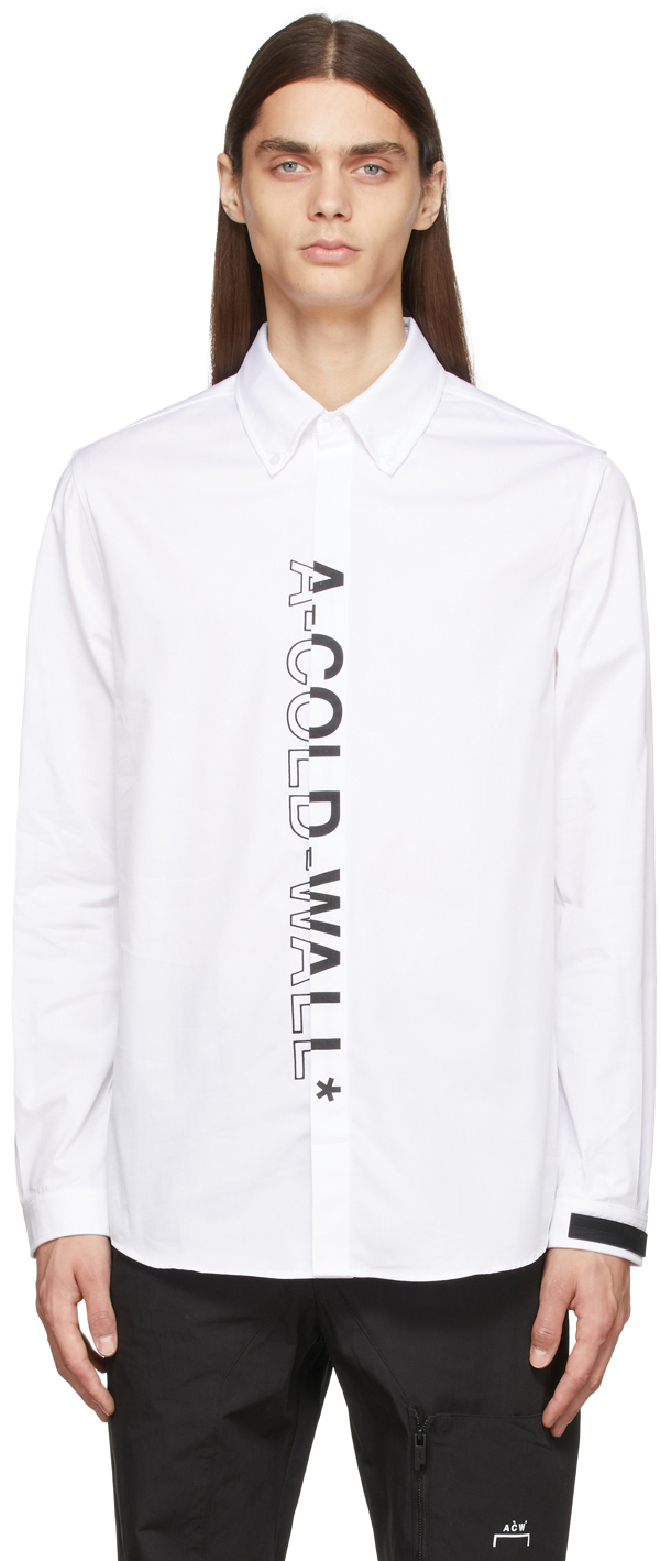 Essential Logo Oxford Shirt by A-COLD-WALL* on Sale