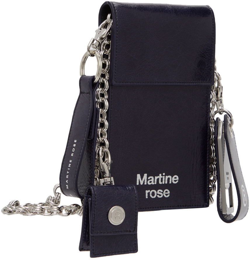 【5％OFF】 Martine Closet Smart | Pouch Chain Navy Rose バッグ