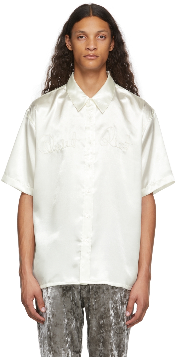 off white casual shirt