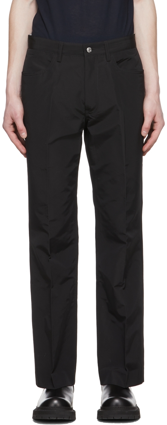 Second / Layer Black Zooty Trousers In 'midnight' | ModeSens