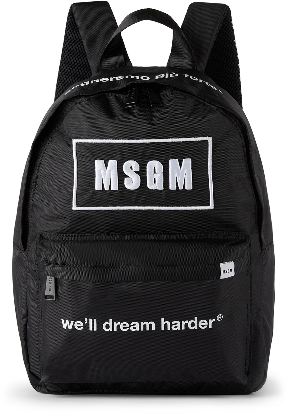 msgm eastpak backpack black
