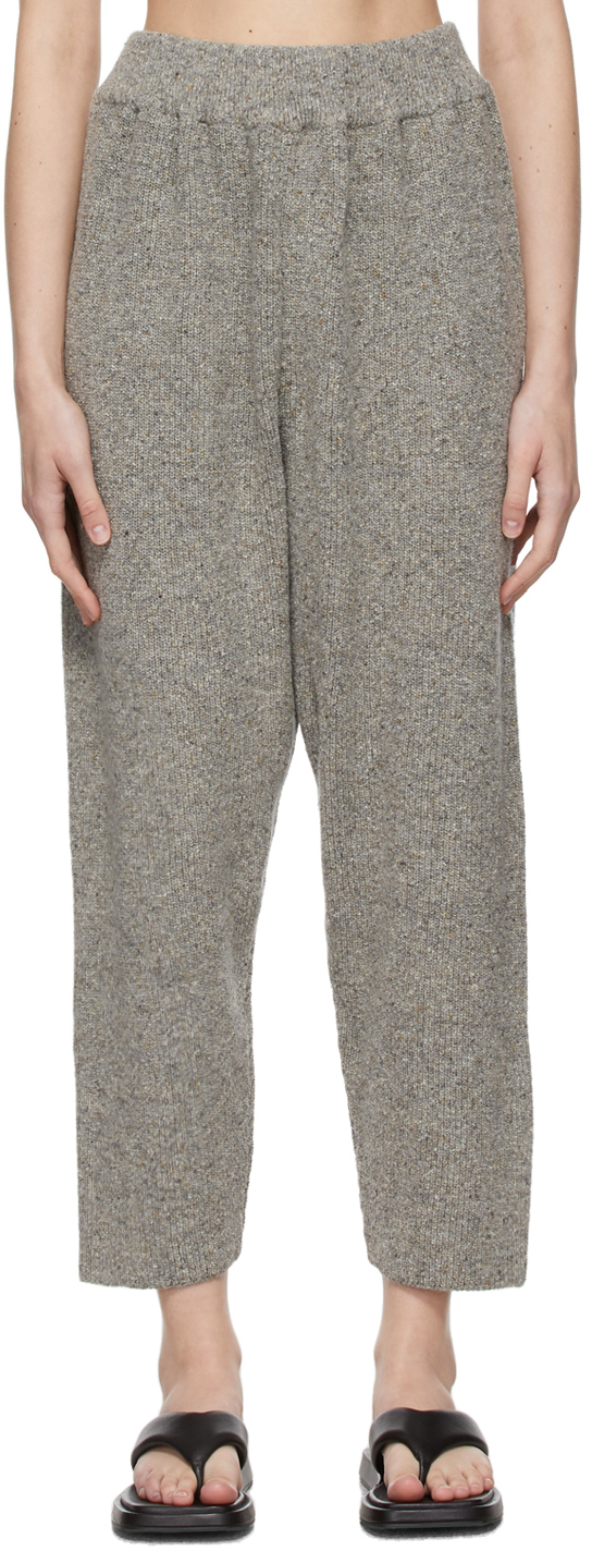 CORDERA Grey Soft Wool Lounge Pants