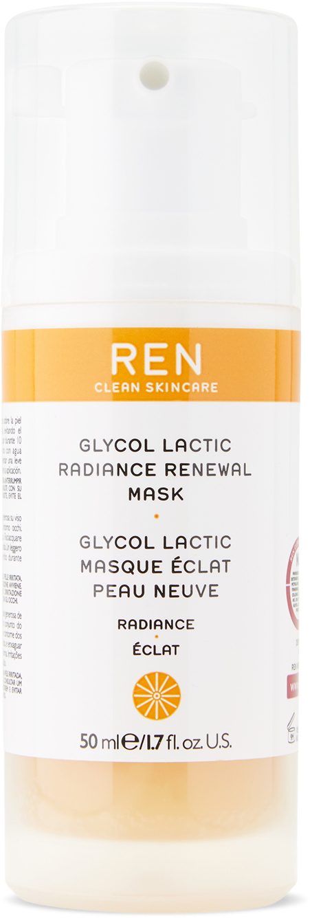 Ren Clean Skincare Glycol Lactic Radiance Renewal Mask, 50 ml In Na