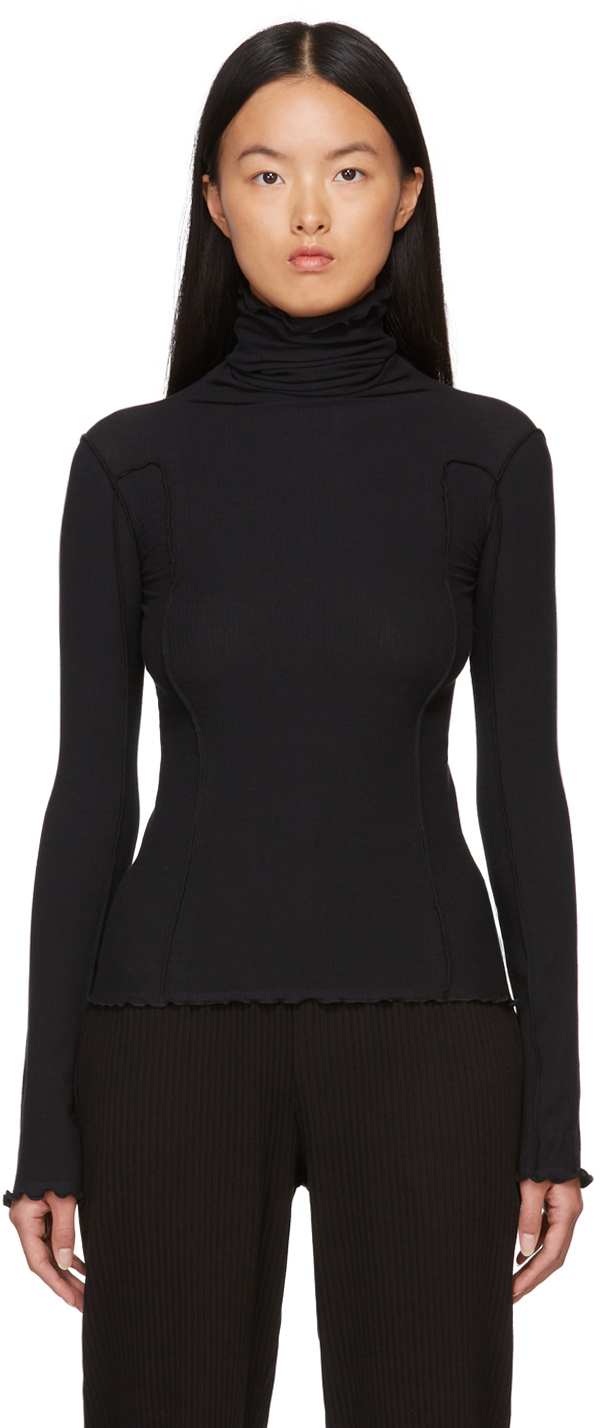 Baserange Black Omato Turtleneck | Smart Closet