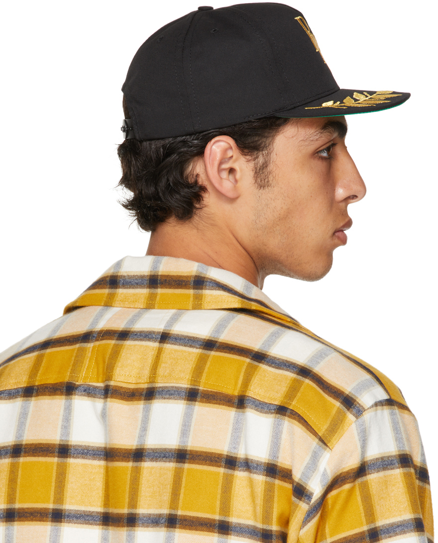 Rhude Black Podium Cap | Smart Closet