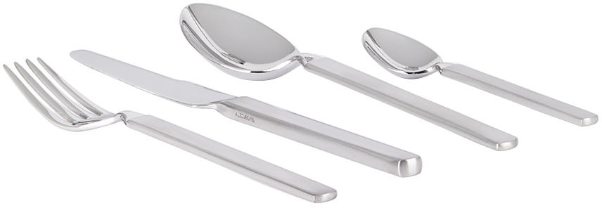 Alessi Silver Dry 24-piece Cutlery Set 