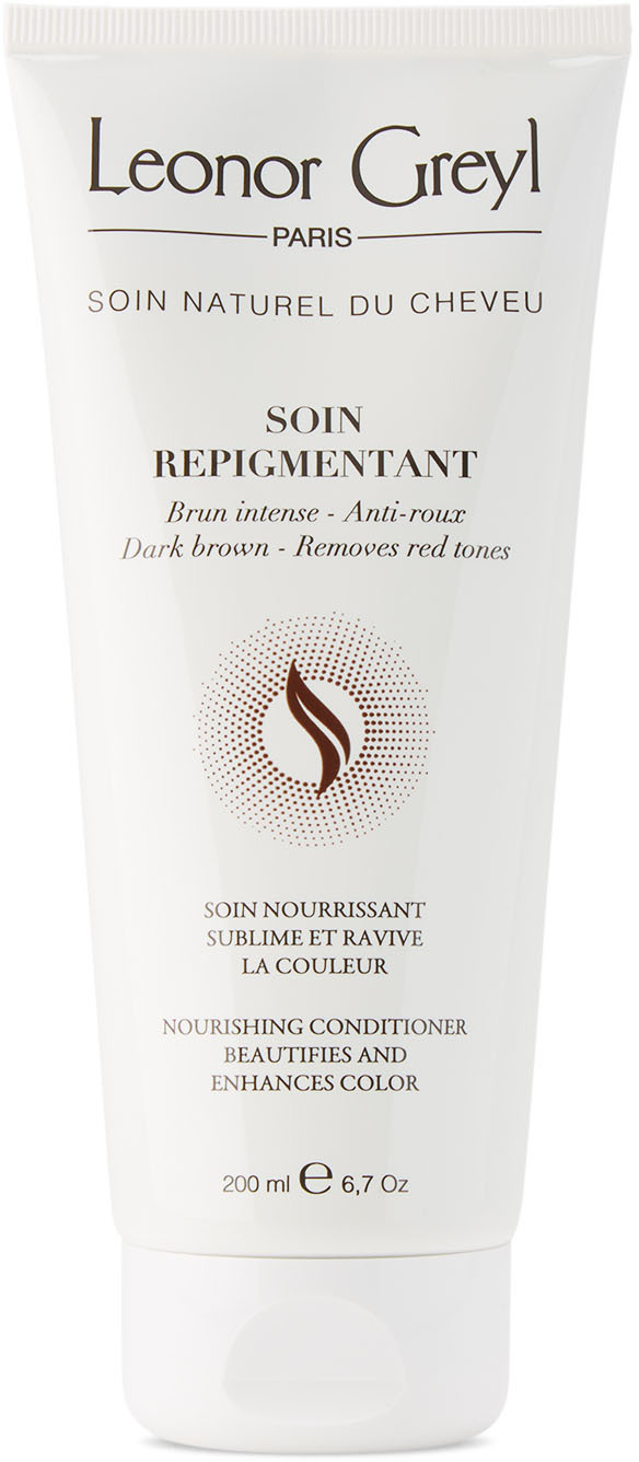 Leonor Greyl Dark Brown 'soin Repigmentant' Conditioner, 200 ml In N/a