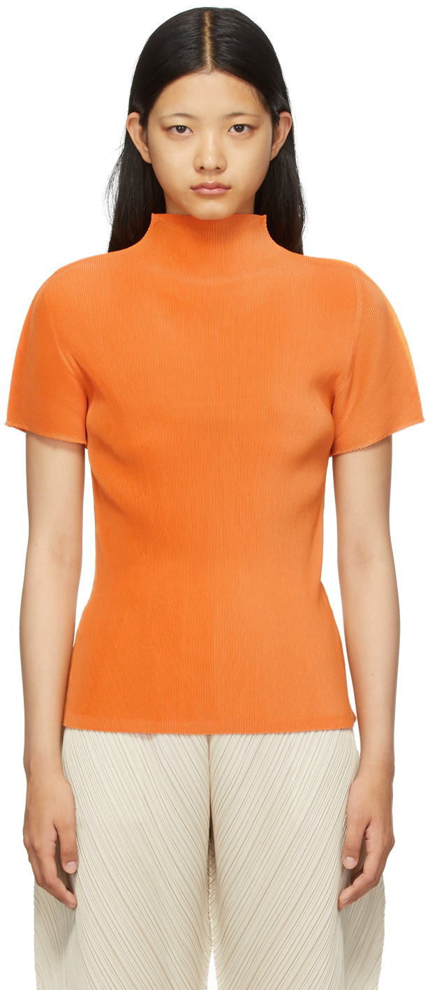 Orange Mist Monthly Colors July Turtleneck Shirt