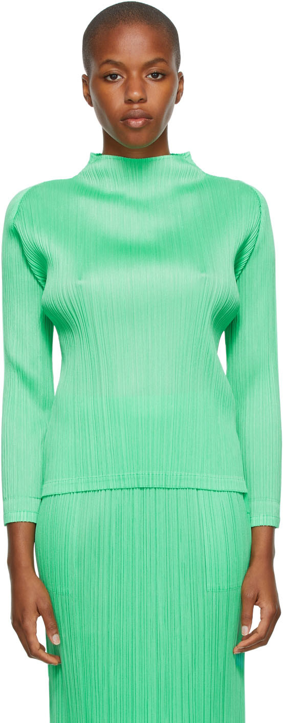 Pleats Please Issey Miyake Monthly Colors September Turtleneck