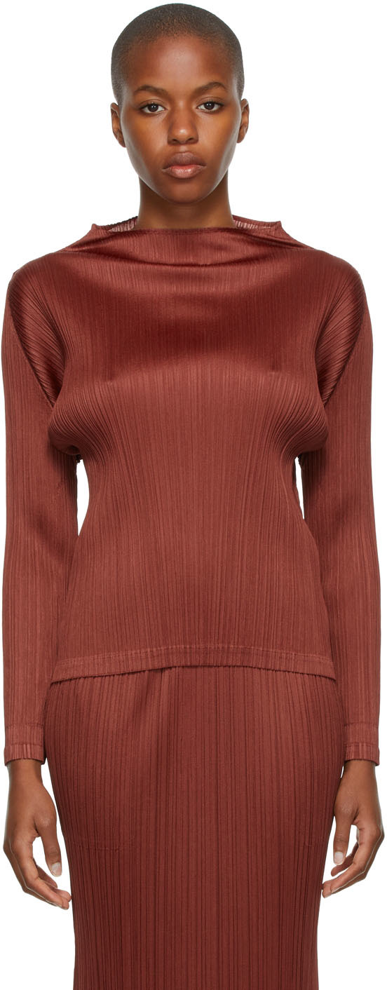 Pleats Please Issey Miyake Monthly Colors September Turtleneck