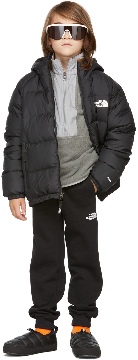 Kids Reversible Black Down Hyalite Jacket by The North Face Kids | SSENSE