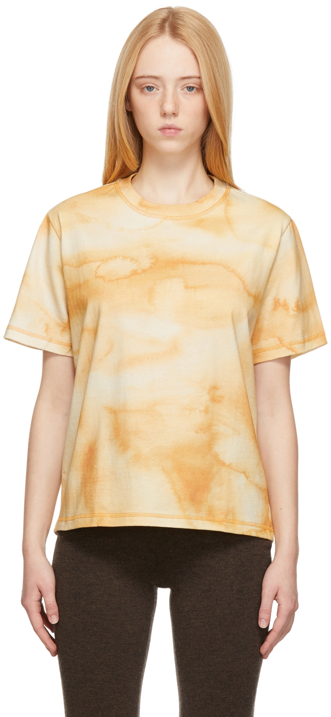 Holzweiler Yellow Rush Print T-Shirt