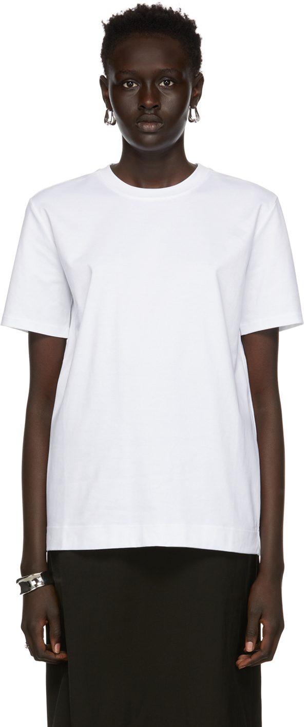 CAES White Organic Cotton Oversized T-Shirt
