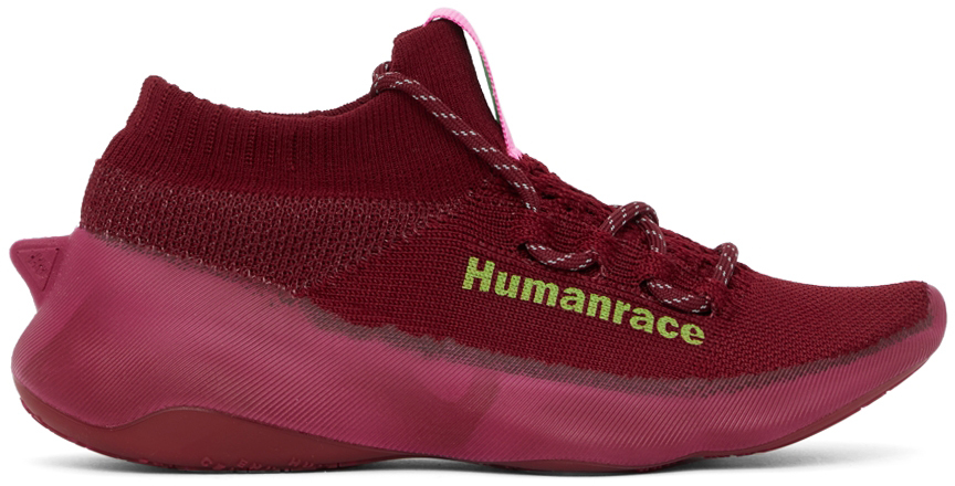 SSENSE Exclusive Burgundy Humanrace Sichona Sneakers