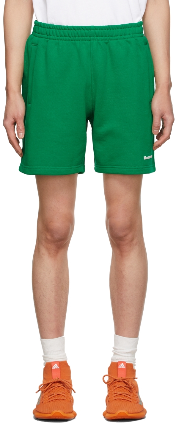 SSENSE Exclusive Green Humanrace Basics Shorts
