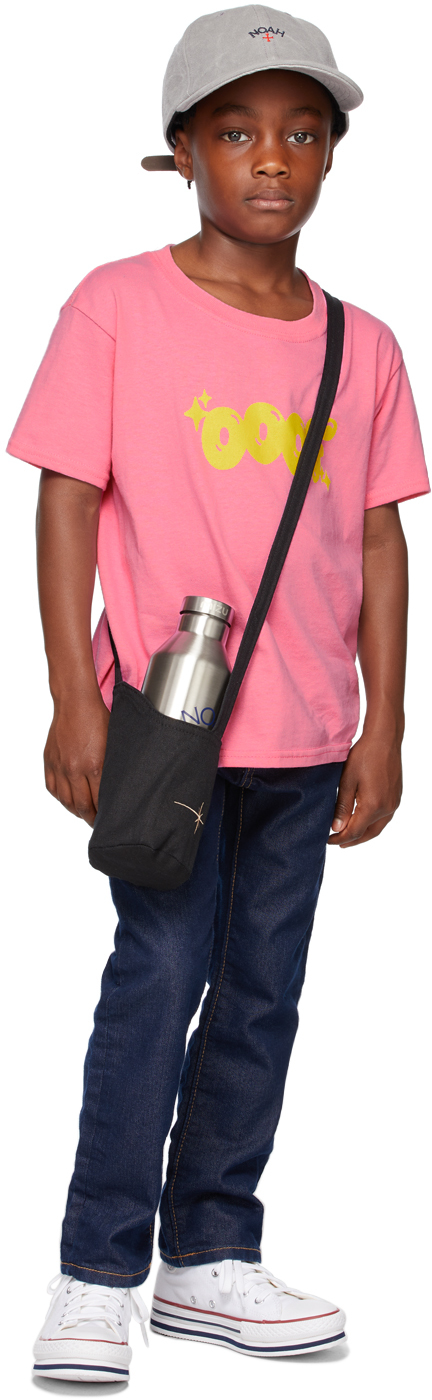 SSENSE Exclusive Kids Pink Puff Logo T-Shirt Ssense Abbigliamento Top e t-shirt T-shirt T-shirt a maniche corte 