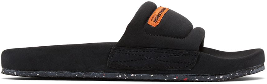 Black Fabric Sliders