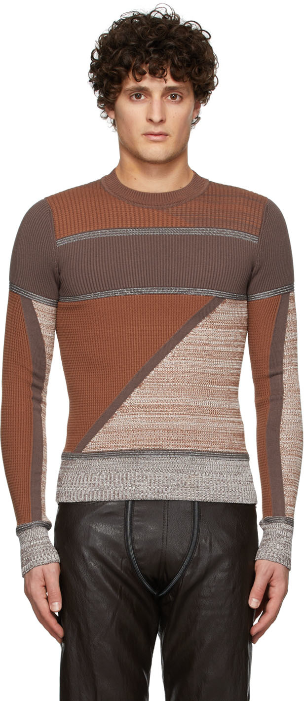 GmbH Brown Knit Sweater