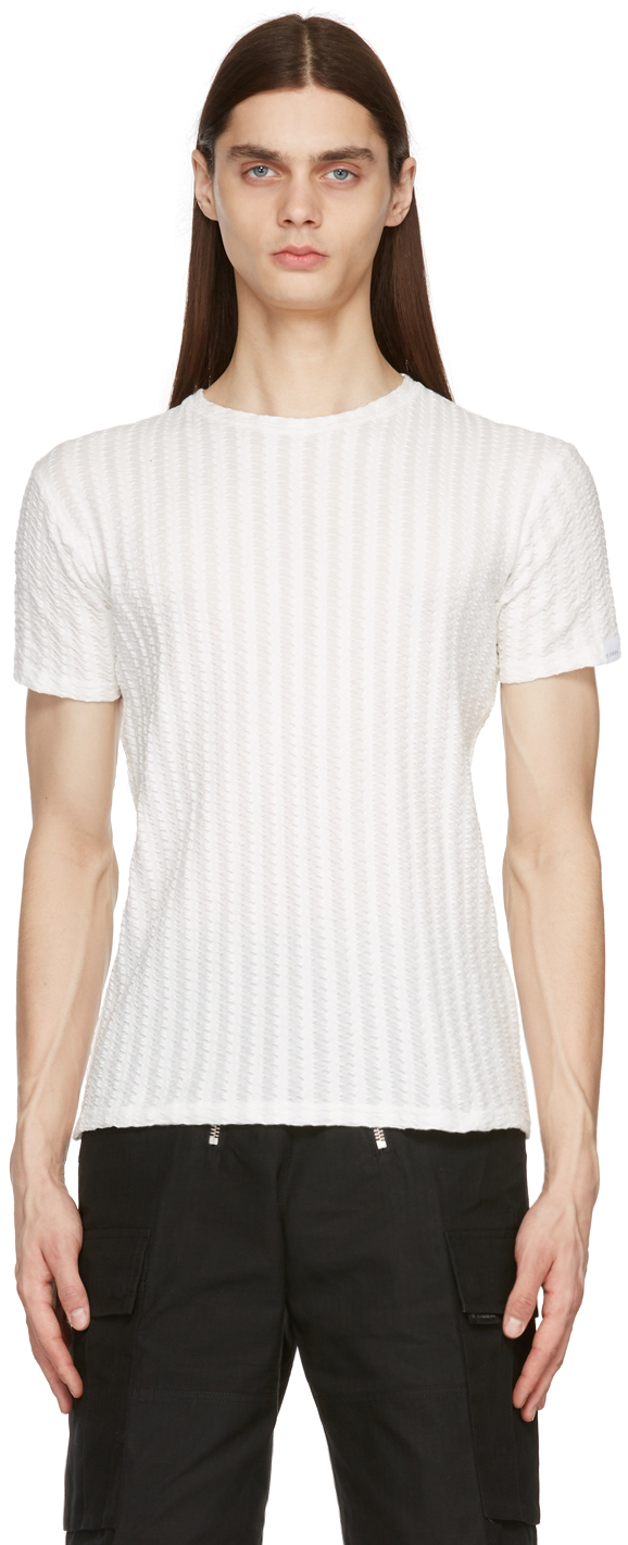 off white fitted tee