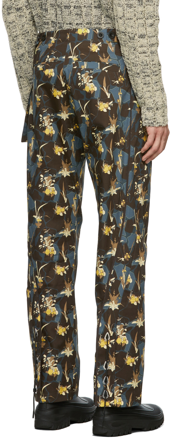 Kiko Kostadinov Black & Yellow Harkman Trousers | Smart Closet