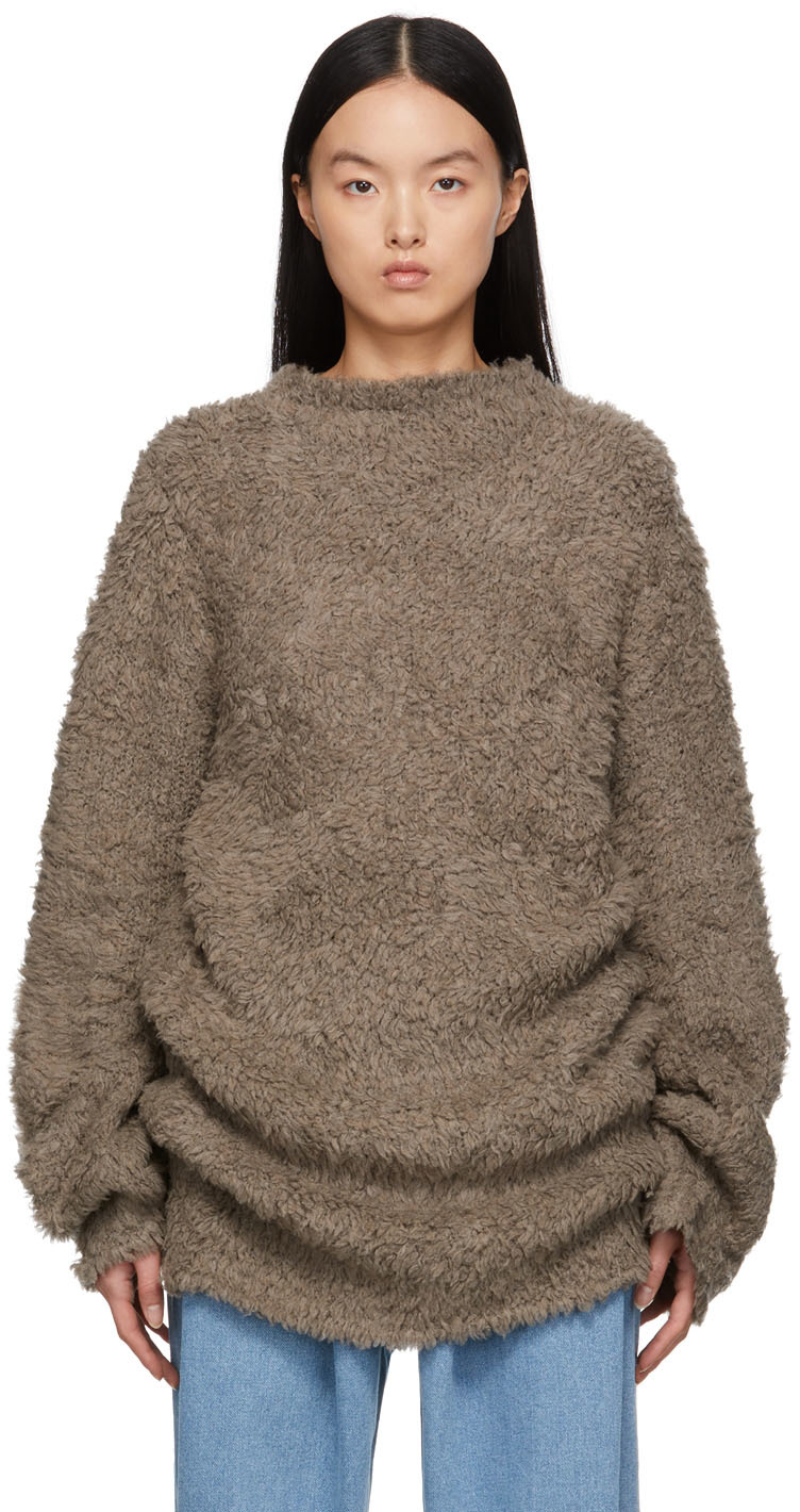 Brown Yeti Sweater