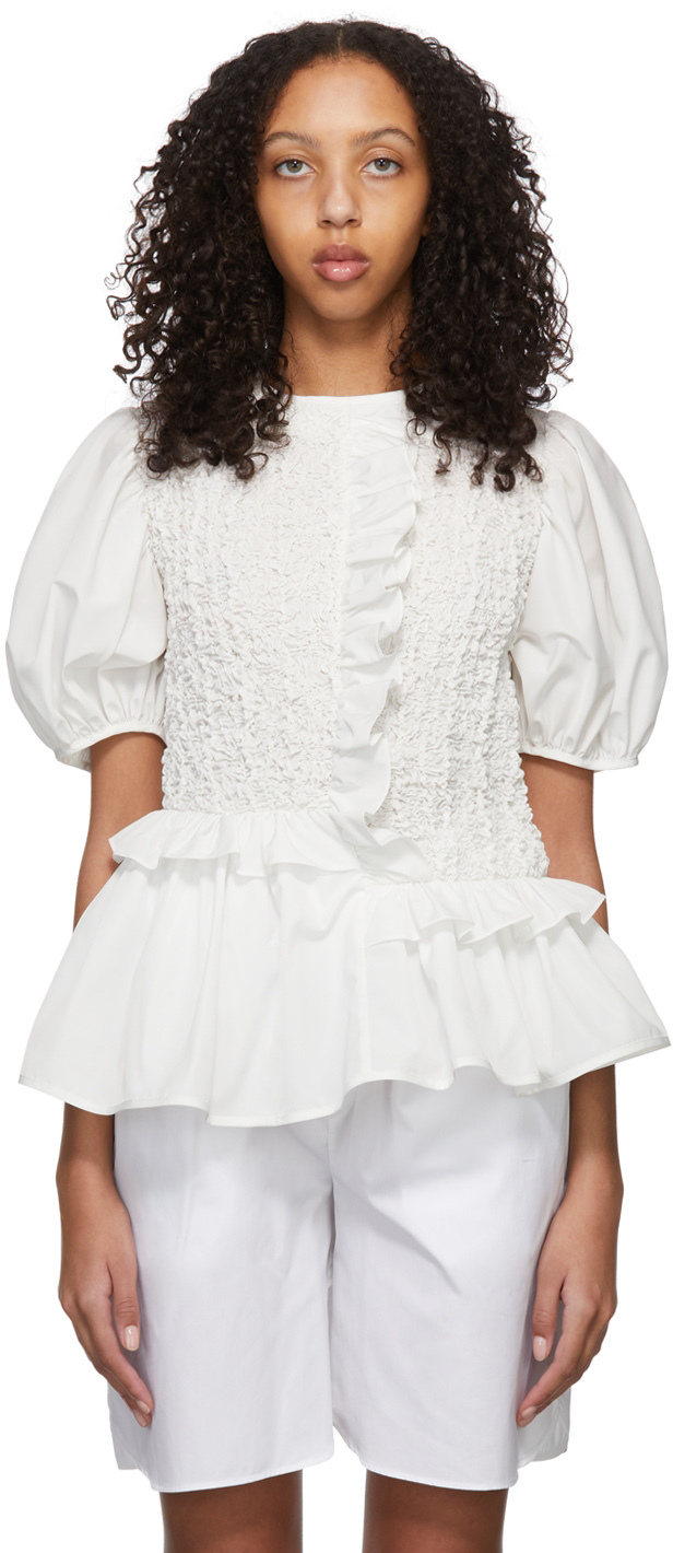 White Carrie Blouse