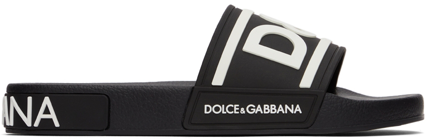 mens dolce and gabbana slides