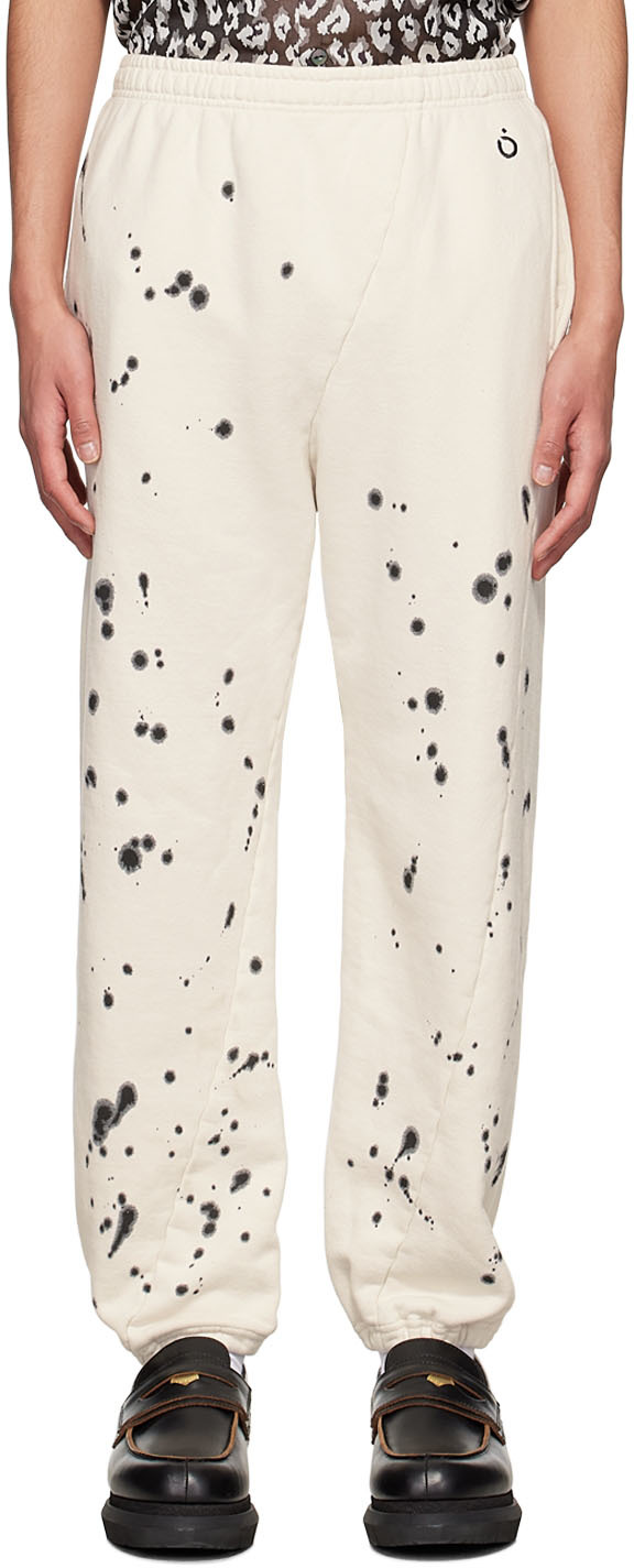 NOMA t. d. Off-White Cotton Lounge Pants