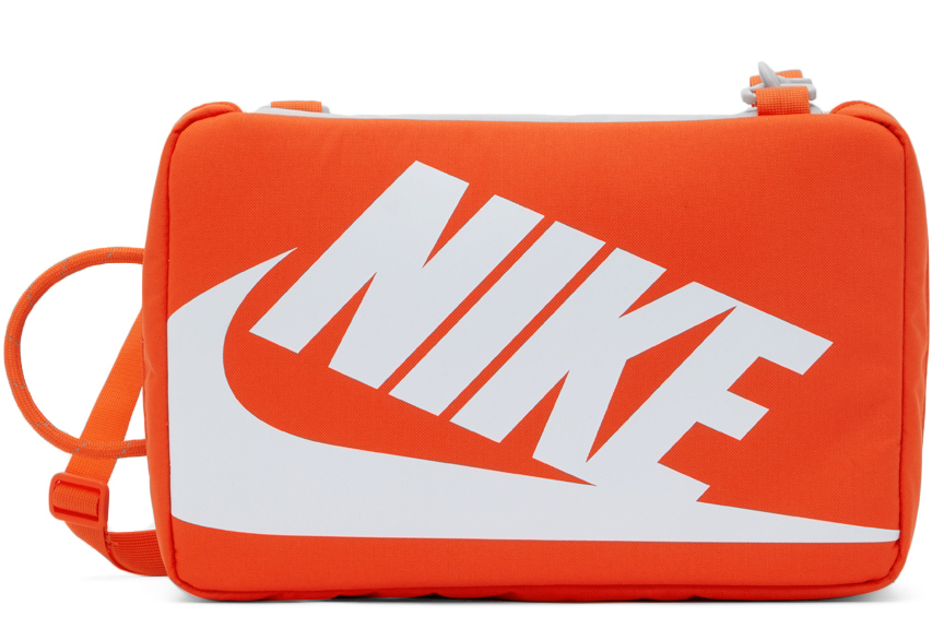 Nike Orange & Grey Shoe Box Bag