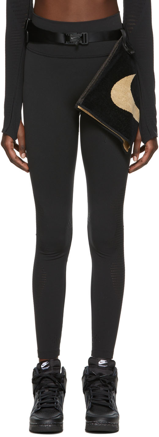 Nike Black MMW Edition Nylon Leggings