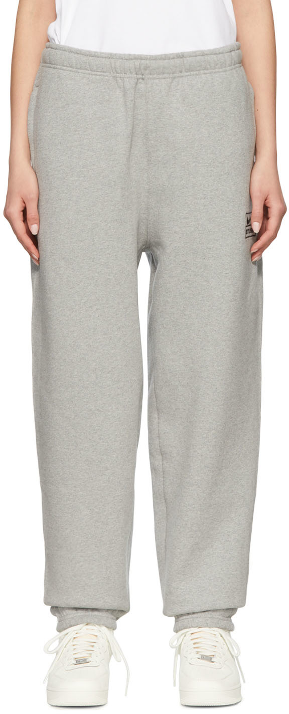 Nike Gray Stüssy Edition Lounge Pants