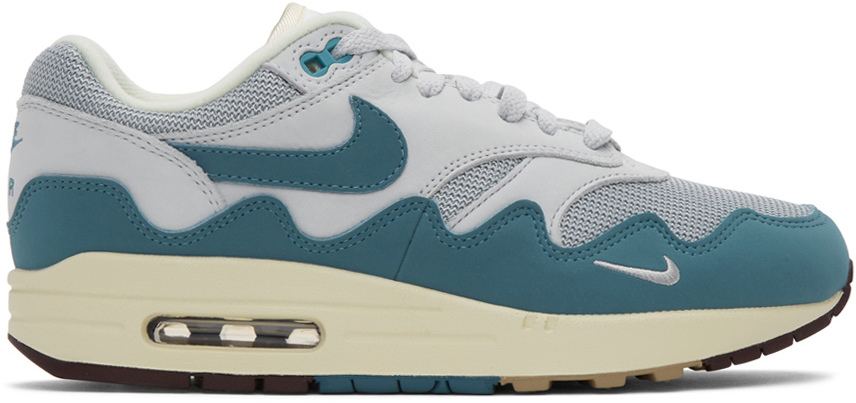 Nike: Blue Patta Edition Air Max 1 Sneakers | SSENSE Canada