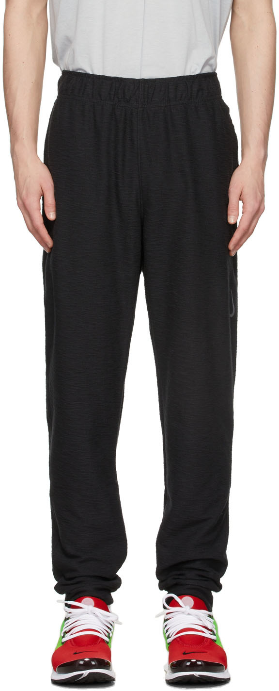 Nike Black Dri-FIT Core Fleece Yoga Pants