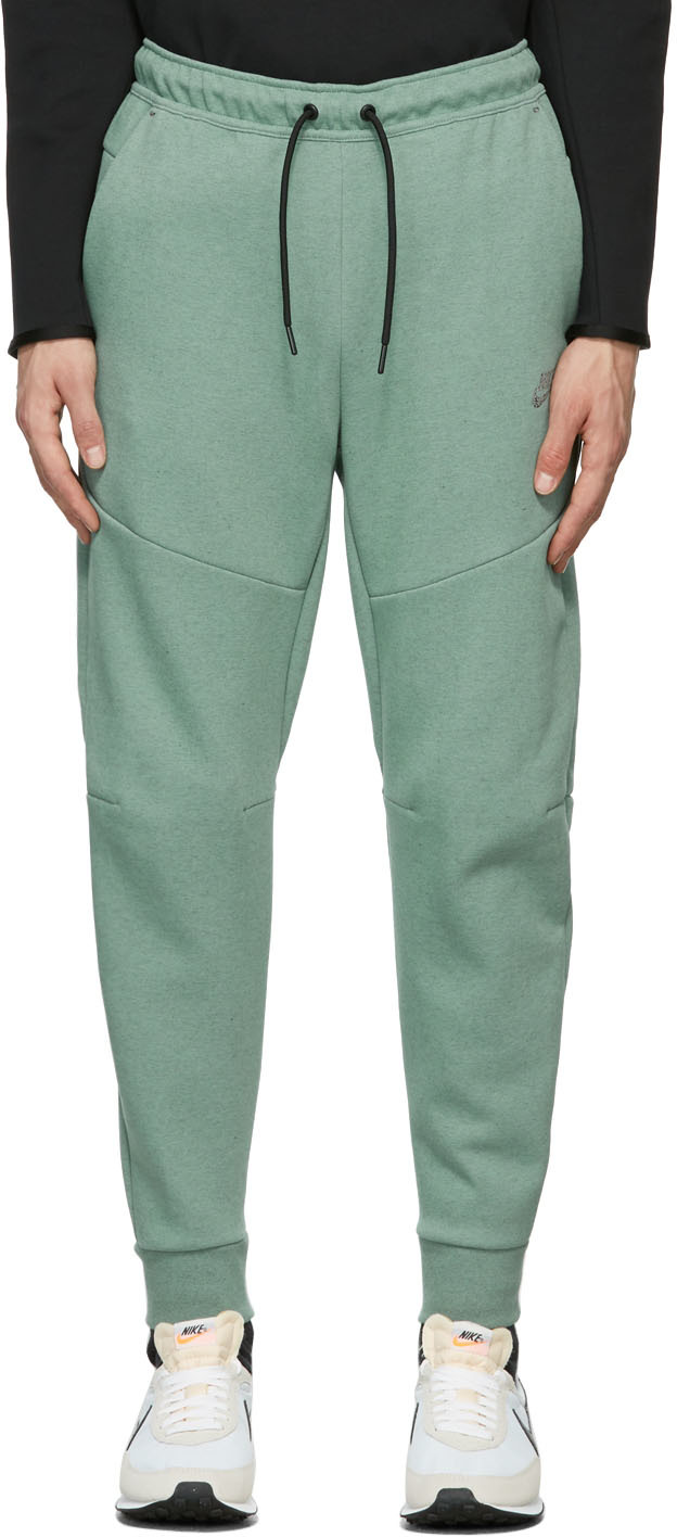 Nike Green Sportswear Tech Fleece Lounge Pants