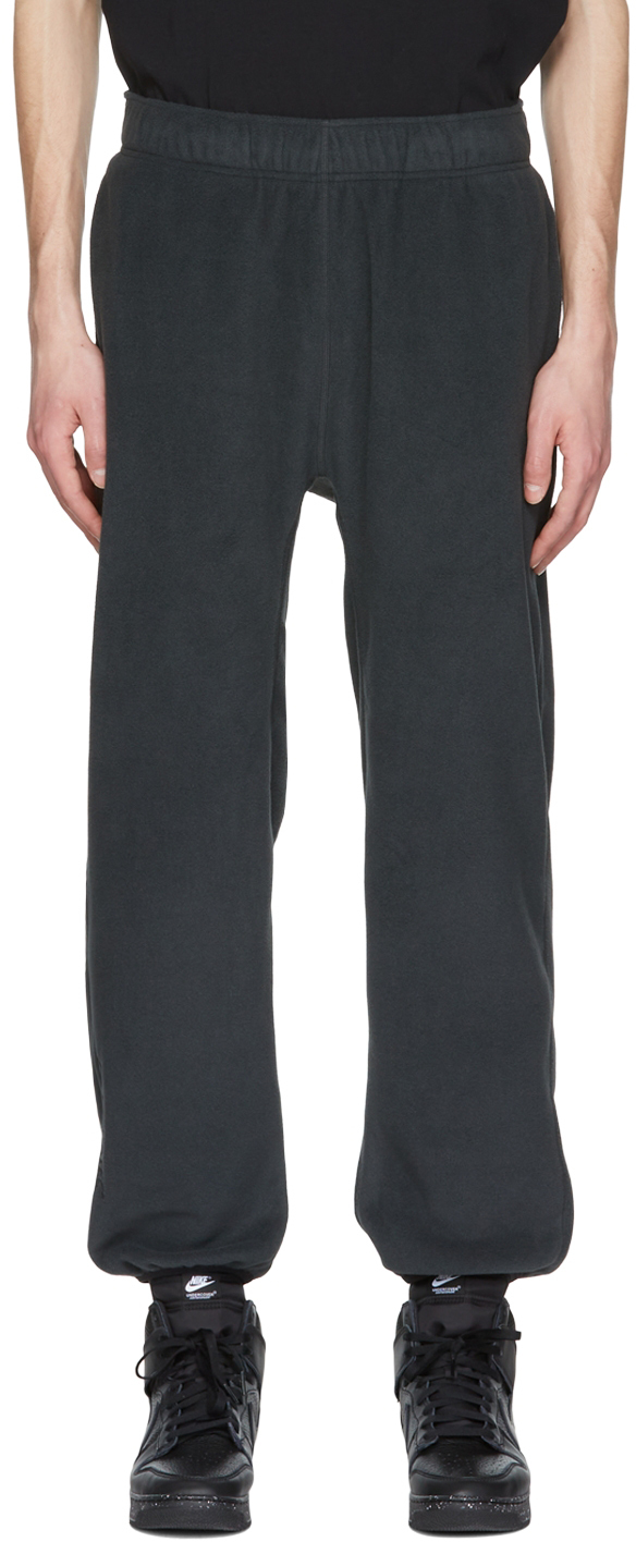 Black Polyester Lounge Pants by Nike on Sale