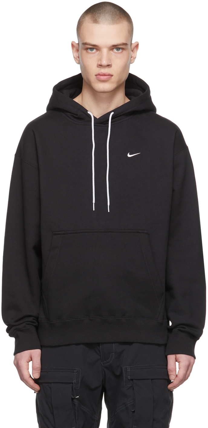 Nike: Black Fleece Hoodie |