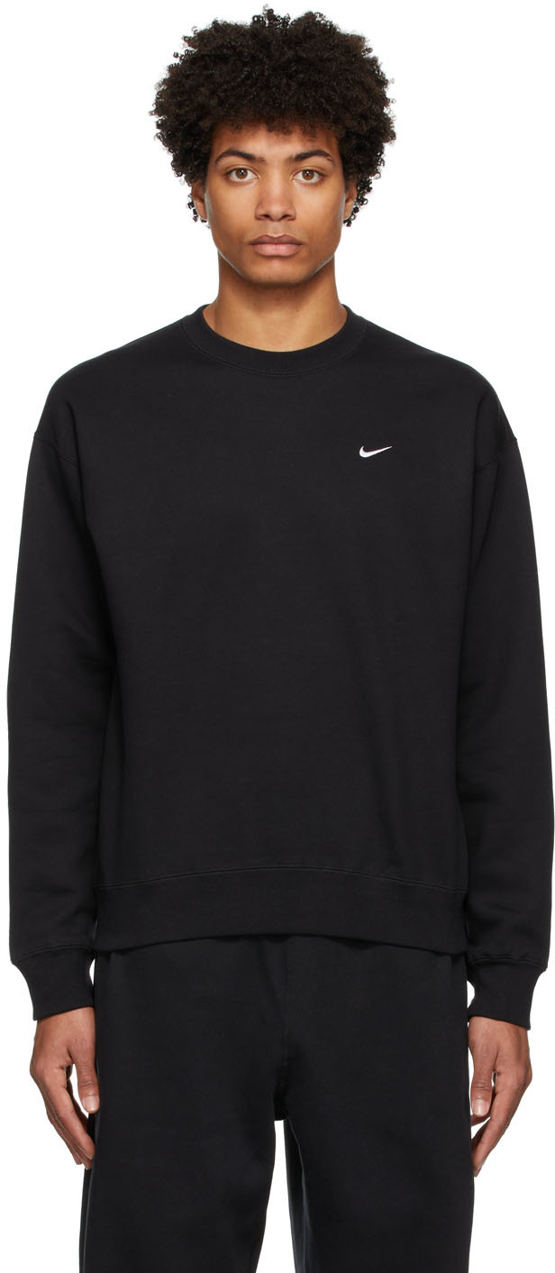 nike black crewneck sweatshirt