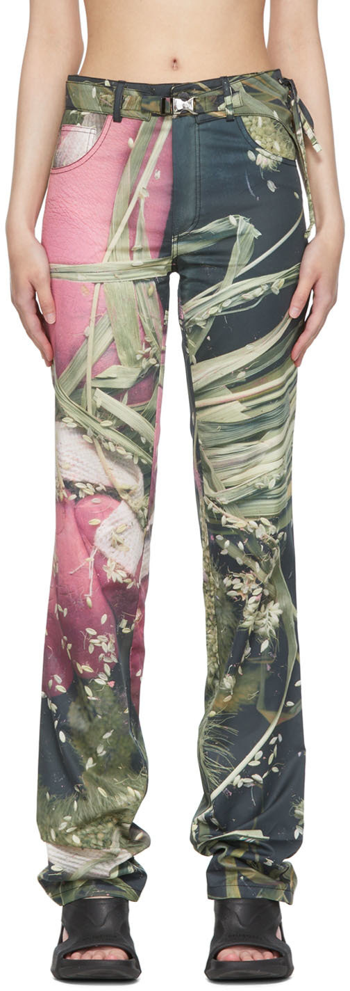 Ottolinger splash-print trousers 