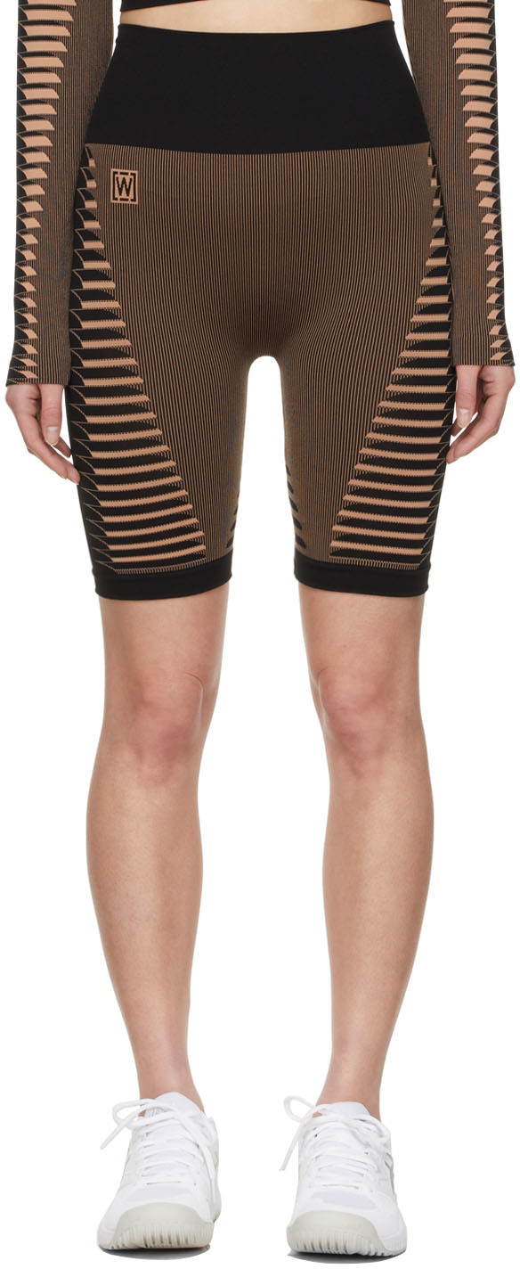Wolford Black Nylon Sport Shorts