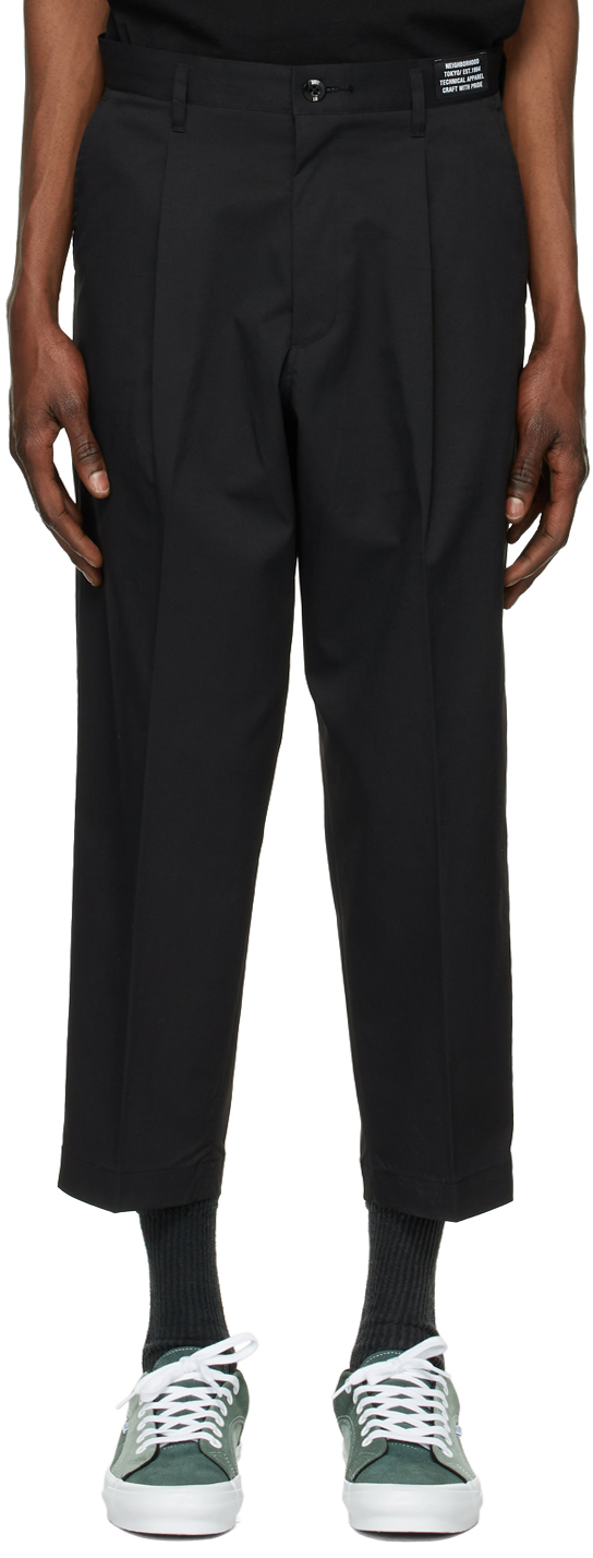 Neighborhood Black Tuck E-PT Trousers | Smart Closet