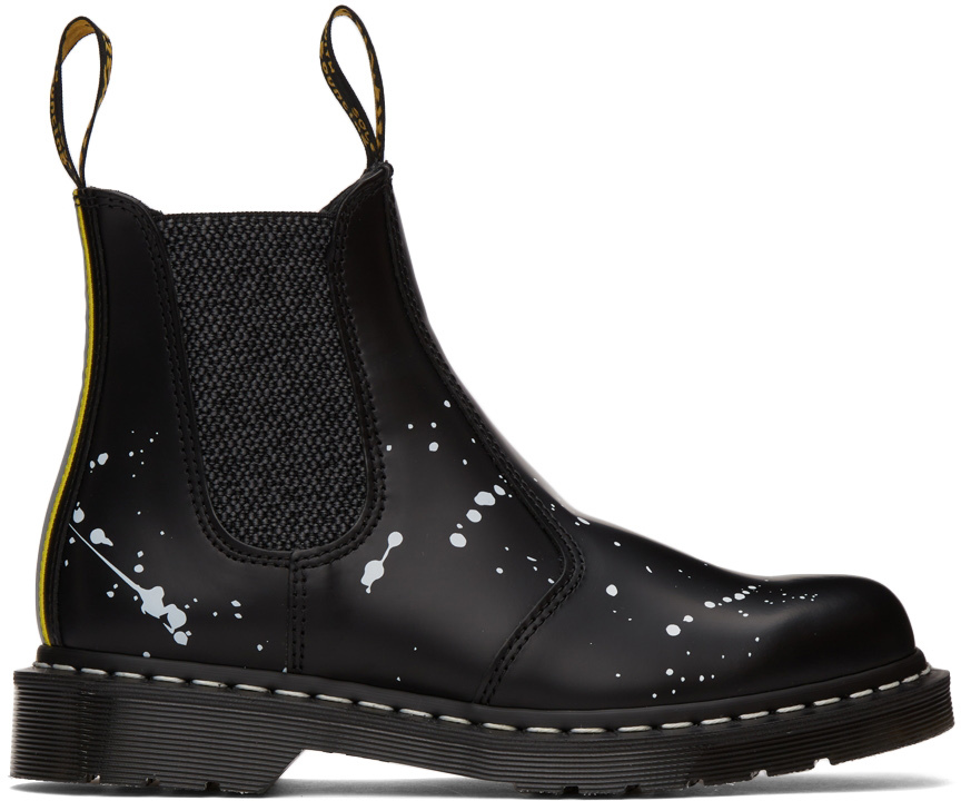 Neighborhood 黑色 Dr Martens 联名 2976 切尔西靴 - 27592922