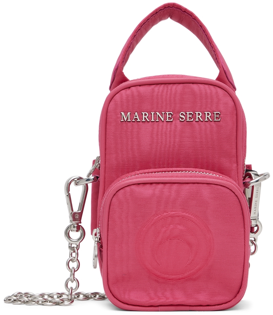 Pink Mini Multiposition Shoulder Bag by 
