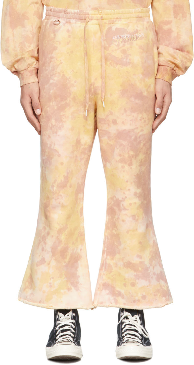 Yellow Waste Vegetable-Dyed Lounge Pants