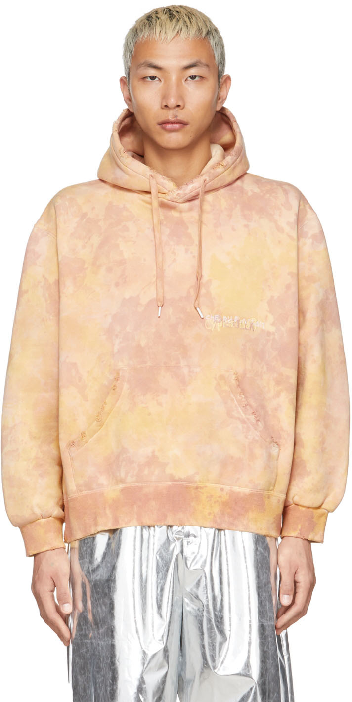 Rhude tie dye store hoodie