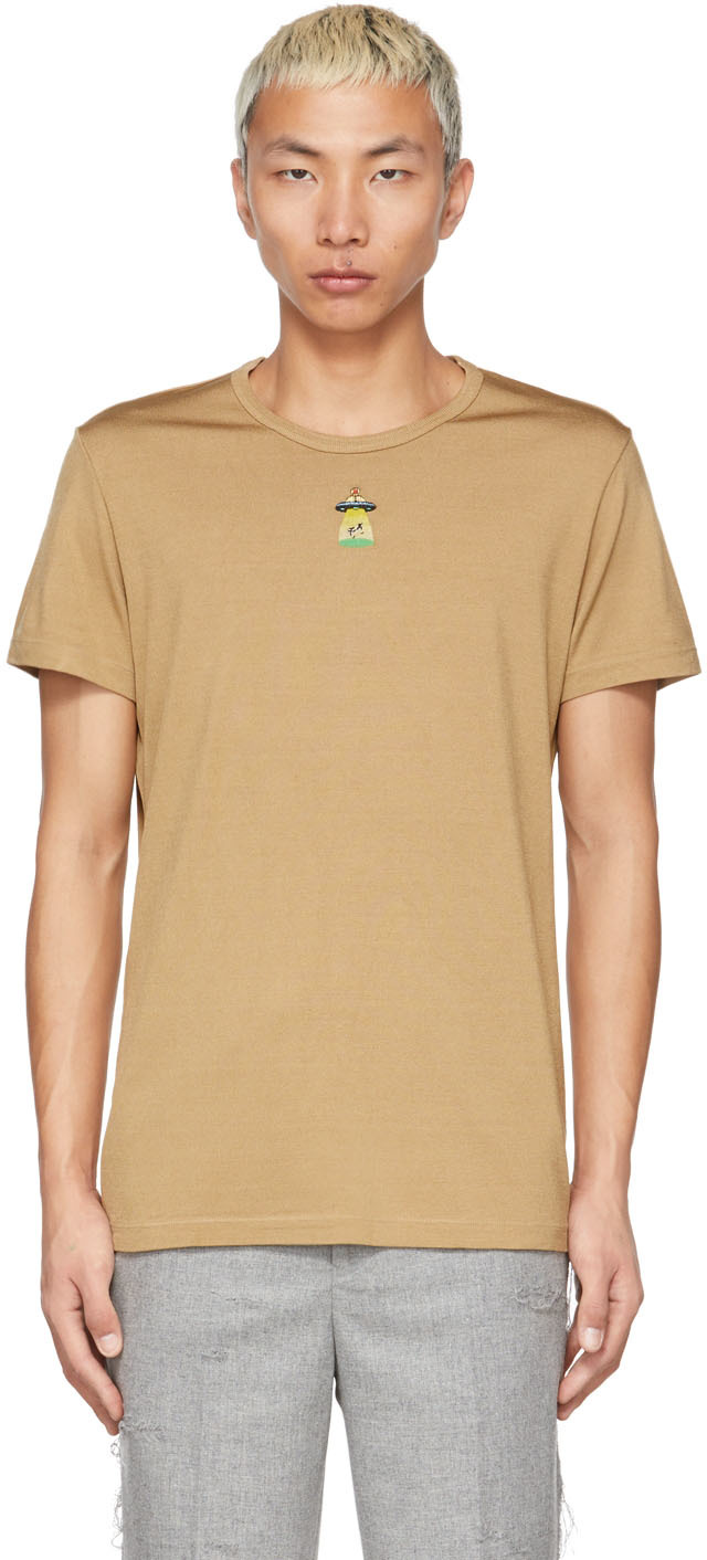 Tan Fibre T-Shirt